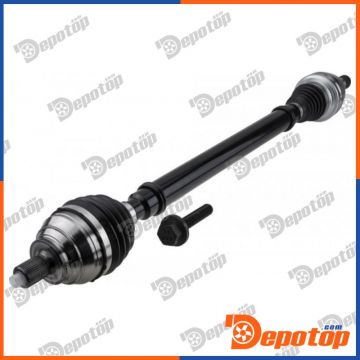 Demi-Arbre de Transmission avant droite pour VW | NPW-VW-221, 3Q0407272CA